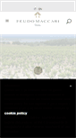 Mobile Screenshot of feudomaccari.it